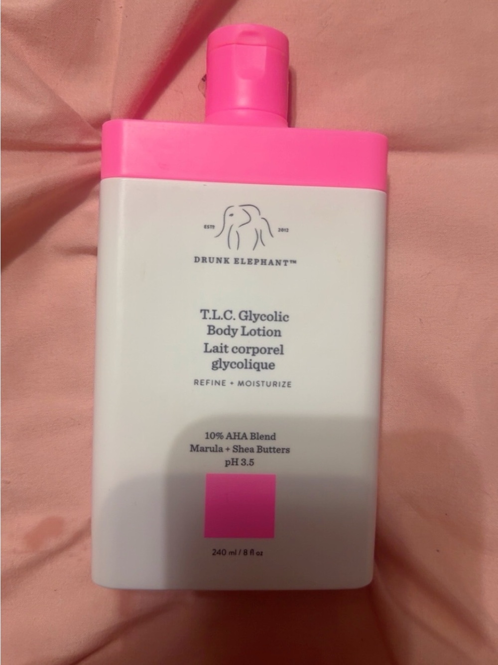 Never Used Drunk Elephant Lotion